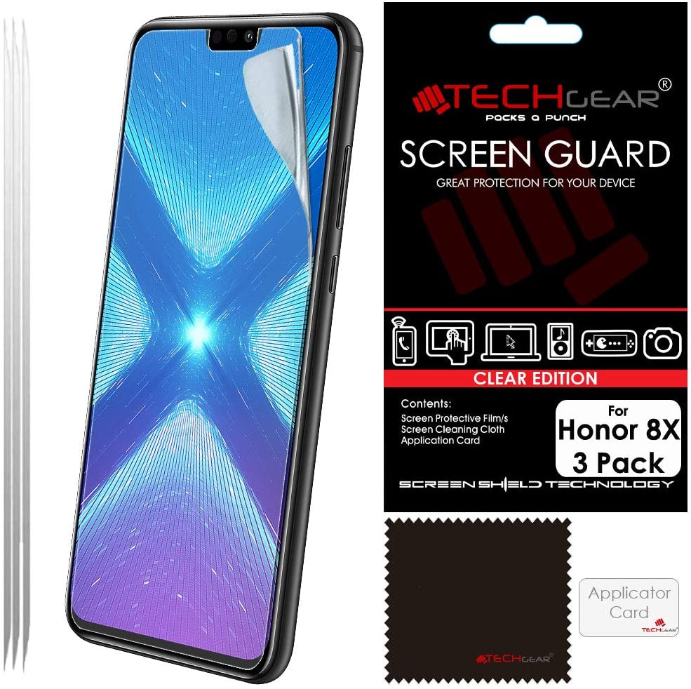 Honor 8X Clear Film Screen Protectors