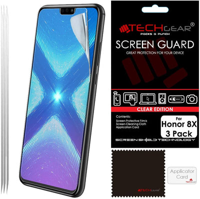 Honor 8X Clear Film Screen Protectors