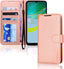 [Wallet Case] Protective Cover with Cash & Card Holder, Stand and Wrist Strap For Motorola Moto E13
