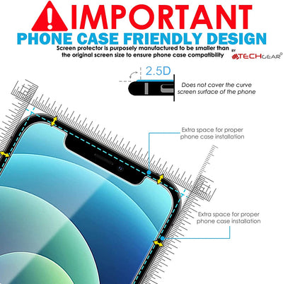 iPhone 12 Mini Tempered Glass Screen Protectors