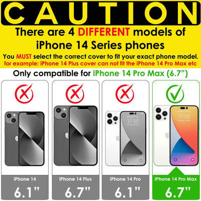 [Fusion Armour Ring] Premium Tough Protective Magnetic Ring Kickstand Case, MagSafe Case for iPhone 14 Pro Max 6.7"