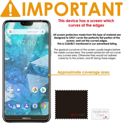 Nokia 7.1 Clear Film Screen Protectors