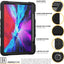 [UTILITY Case] Full Body Shockproof Case with Stand, Hand & Shoulder Strap for iPad Pro 12.9"(6th 5th 3rd 2nd Generation)