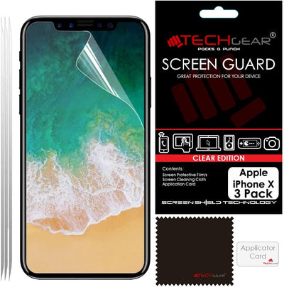 iPhone 11 Pro / iPhoen XS / X Clear Film Screen Protectors