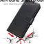 [Wallet Case] Protective Cover with Cash & Card Holder, Stand and Wrist Strap For Samsung Galaxy A02s