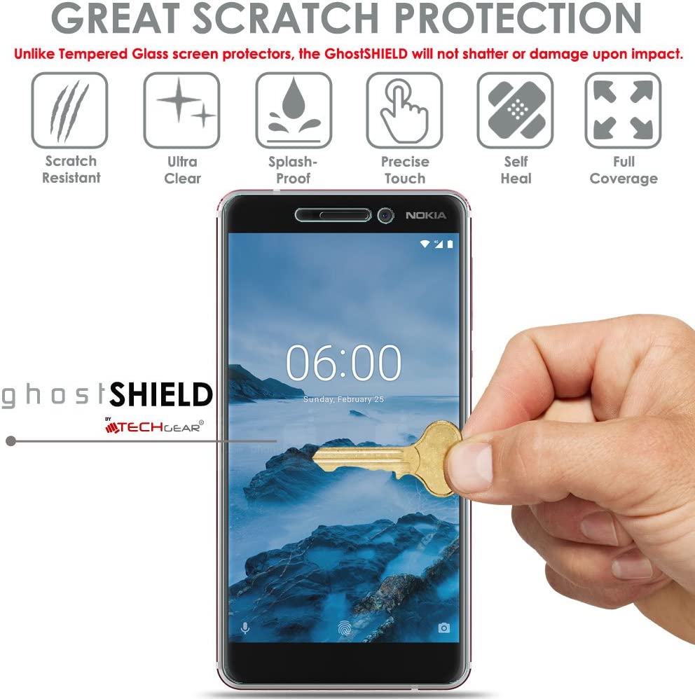 Nokia 6.1 Full Coverage TPU Film Screen Protectors