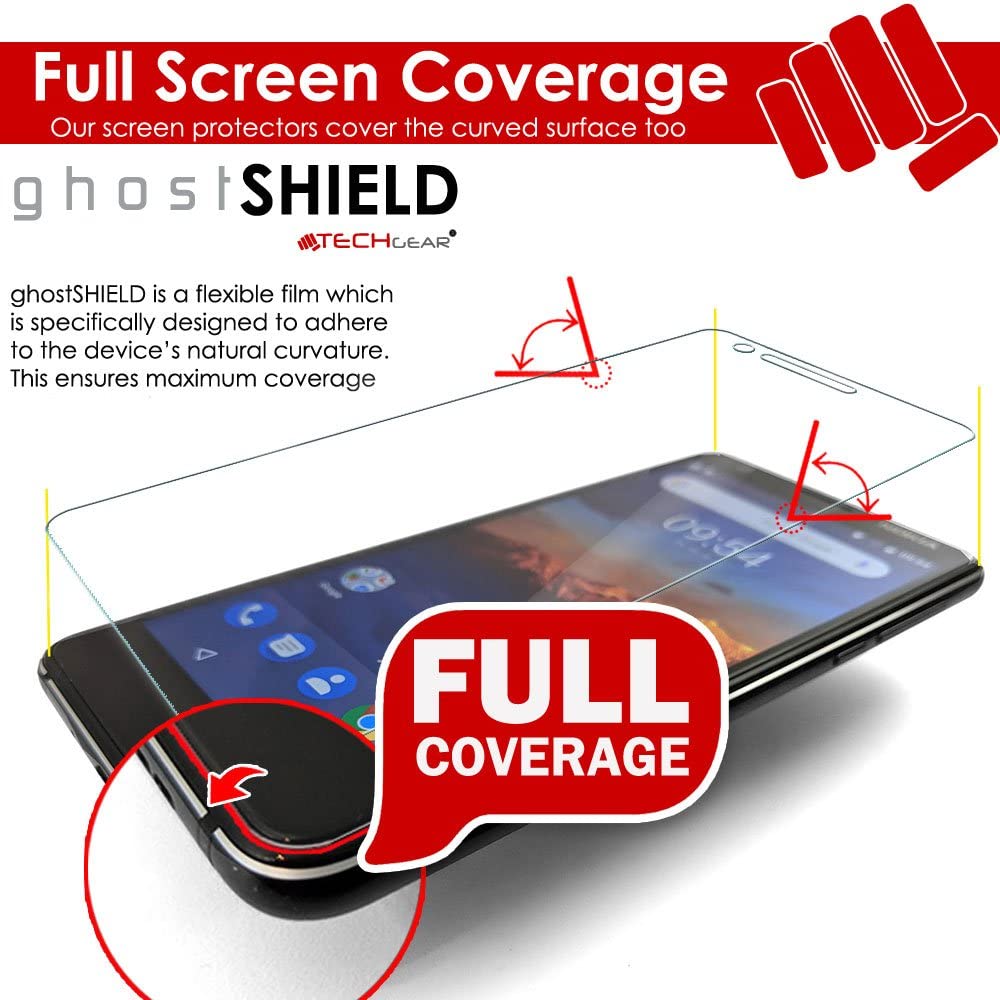 Nokia 3.1 Full Coverage TPU Film Screen Protectors