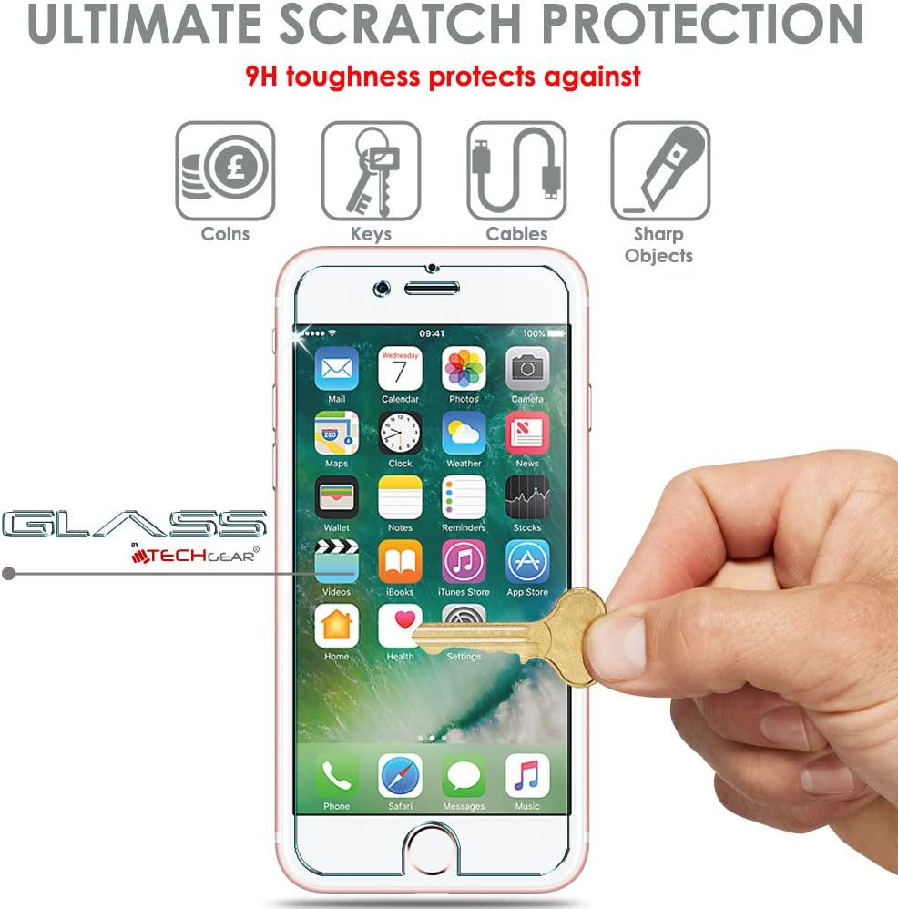 iPhone 8 Plus / 7 Plus Tempered Glass Screen Protectors