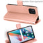 [Wallet Case] Protective Cover with Cash & Card Holder, Stand and Wrist Strap For Oppo Find X3 Pro 5G