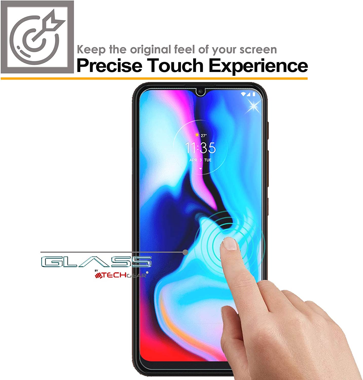 Moto G7 Plus Screen Protector  TECHGEAR GLASS