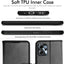[Wallet Case] Protective Cover with Cash & Card Holder, Stand and Wrist Strap For Motorola Moto G13 / Moto G23
