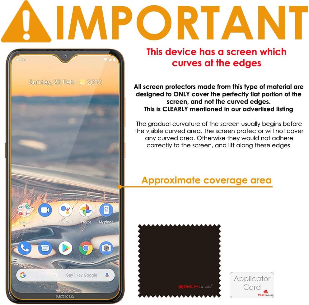 Nokia 5.3 Clear Film Screen Protectors