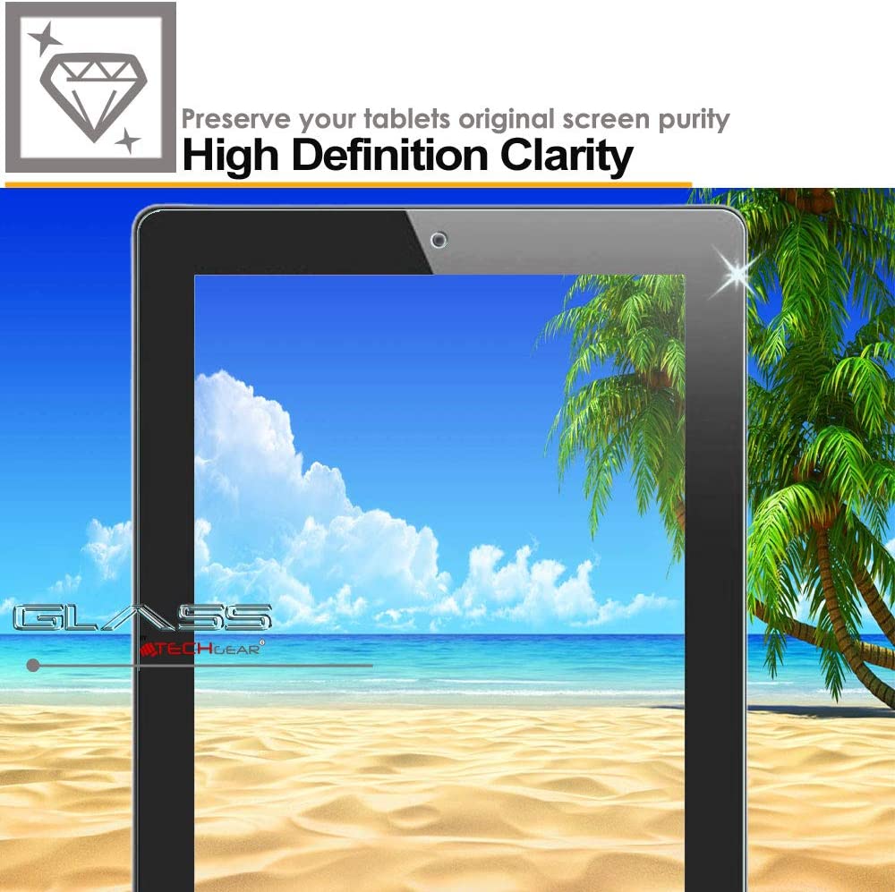 2-Pack Tempered Glass Screen Protector For IPad 9.7" (2018/2017 5th/6th Gen & Air)