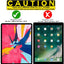 Apple iPad Pro 12.9" 6th / 5th / 4th / 3rd Generation (2022-2018) Clear Film Screen Protectors