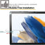 Samsung Galaxy Tab A8 10.5" (SM-X200 Series) Tempered Glass Screen Protectors