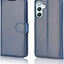 [Wallet Case] Protective Cover with Cash & Card Holder, Stand and Wrist Strap For Samsung A34 5G
