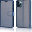 [Wallet Case] Protective Cover with Cash & Card Holder, Stand and Wrist Strap For Apple iPhone 12 Pro Max
