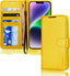 [Wallet Case] Protective Cover with Cash & Card Holder, Stand and Wrist Strap For Apple iPhone 14 Plus