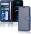 [Wallet Case] Protective Cover with Cash & Card Holder, Stand and Wrist Strap For Apple iPhone 12 Pro Max
