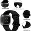 Soft SILICONE Watch Band for Fitbit Versa 4, 3 and Fitbit Sense 2, 1