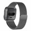 Milanese Stainless Steel Watch Band for Fitbit Versa, Versa 2, Versa Lite