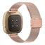 Milanese Stainless Steel Watch Band for Fitbit Versa 4, 3 & Fitbit Sense 2, 1