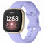 Soft SILICONE Watch Band for Fitbit Versa 4, 3 and Fitbit Sense 2, 1