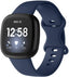 Soft SILICONE Watch Band for Fitbit Versa 4, 3 and Fitbit Sense 2, 1