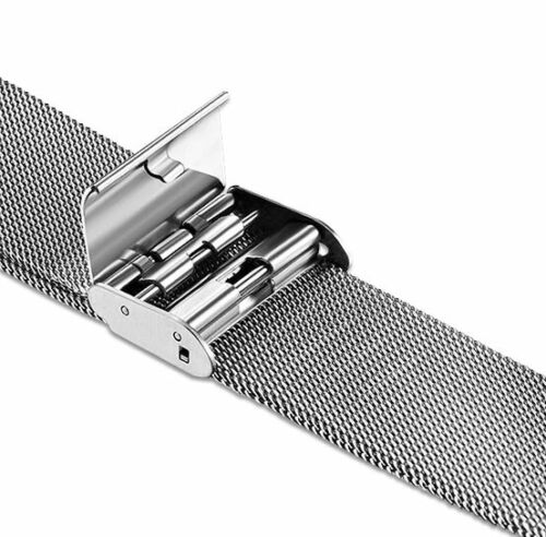 Milanese Stainless Steel Watch Band for Fitbit Versa 4, 3 & Fitbit Sense 2, 1